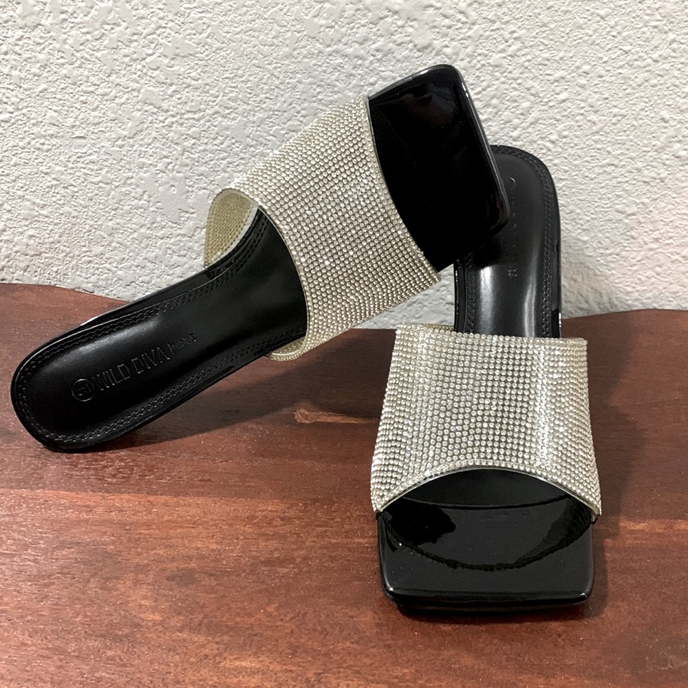 Bling Mule Heels💎